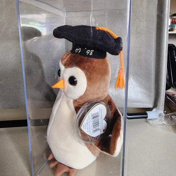 TY Beanie Babies Rare Wise The Owl Date Errors!